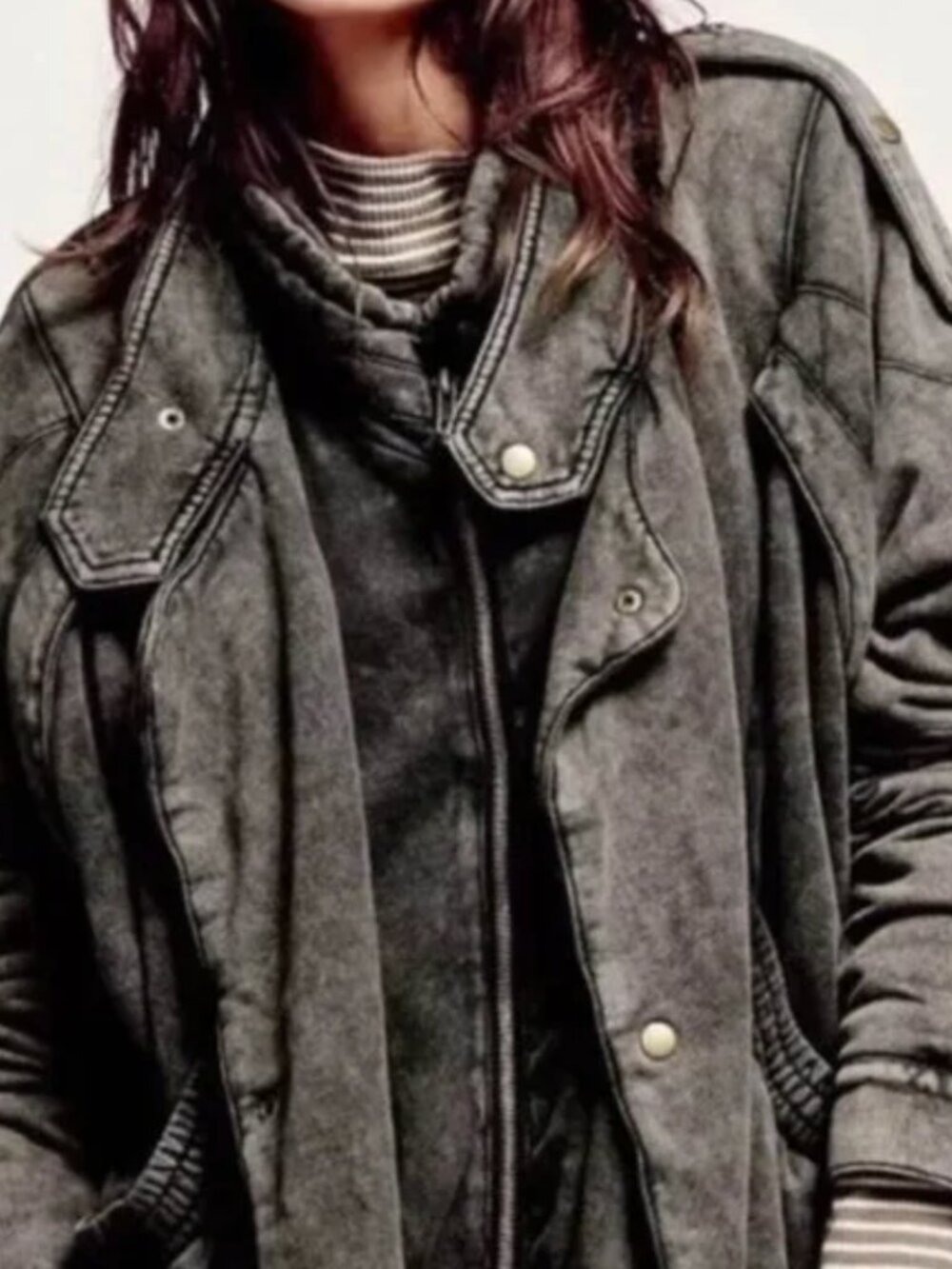 Free People | Oversized Moto Jacket